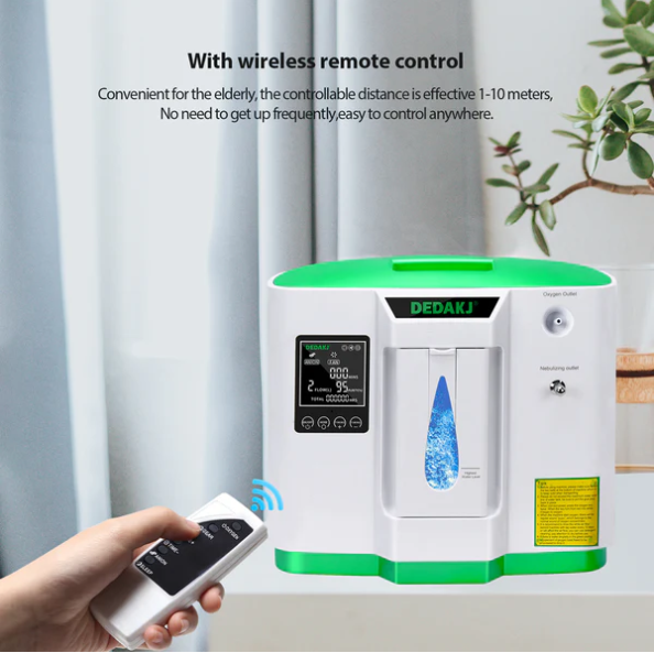 Máy Tạo Oxy Y Tế Tại Nhà Cho Người Bệnh DEDAKJ 9 Lít DE-2AW - ảnh 6