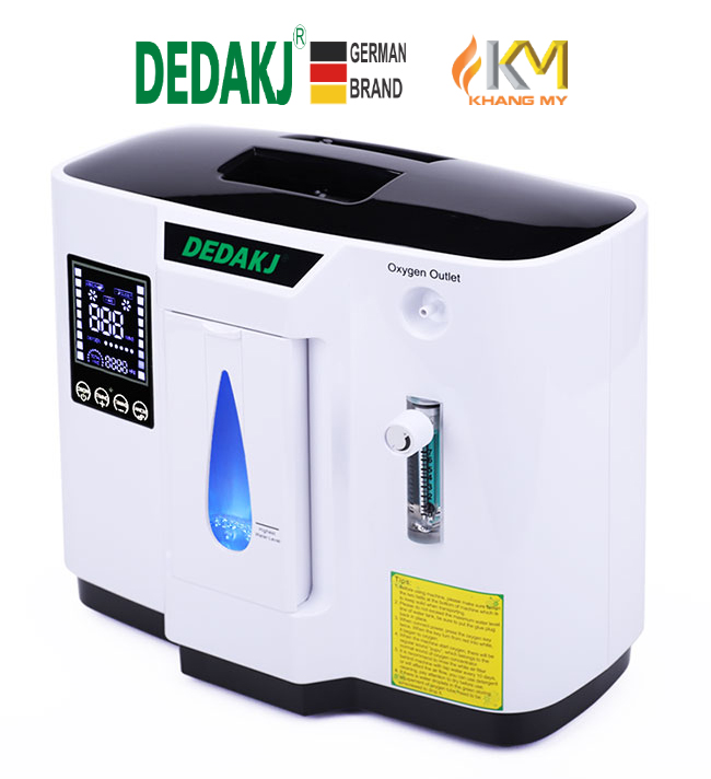 Máy Tạo Oxy Y Tế Tại Nhà Cho Người Bệnh 7 Lít Dedakj Công Nghệ Đức - ảnh 8