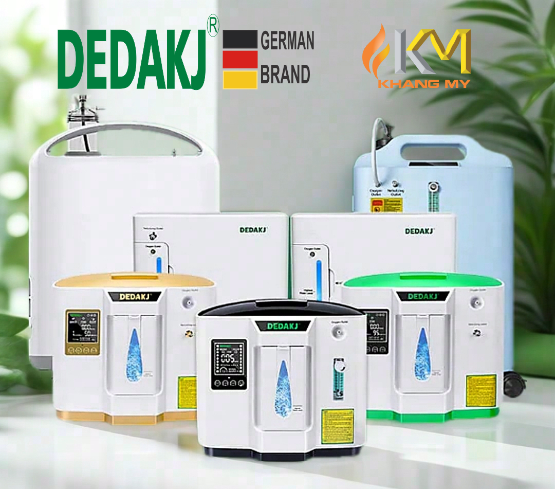 Máy Tạo Oxy Y Tế Tại Nhà Cho Người Bệnh DEDAKJ 9 Lít DE-2AW - ảnh 7